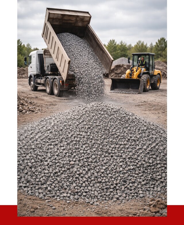 Гранитный щебень фракция 5-10 в Новомосковске от 3304 | ПРОНЕРУДНвм