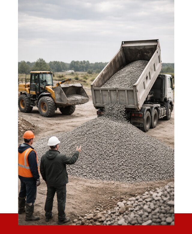 гравийный щебень фракция 3-10 в Новомосковске от 3304 р. ПРОНЕРУДНвм