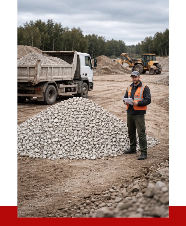 Доломитовый щебень в Новомосковске купить от 2272 р., ПРОНЕРУДНвм