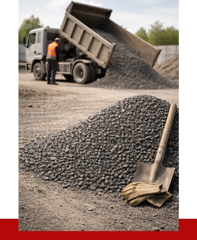 Шлаковый щебень фракция 5-20 в Новомосковске от 1859 р. ПРОНЕРУДНвм