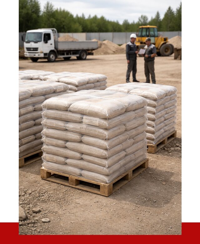 Карьерный песок в мешках в Новомосковске от 1239 р. - ПРОНЕРУДНвм