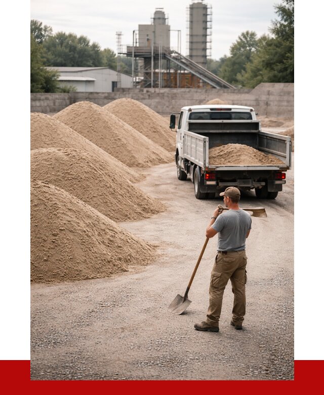 Мытый песок в Новомосковске от 1291 р. с доставкой ПРОНЕРУДНвм