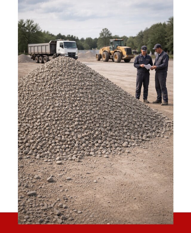 Купить гравий фракция 40-70 в Новомосковске от 1239 р. | ПРОНЕРУДНвм