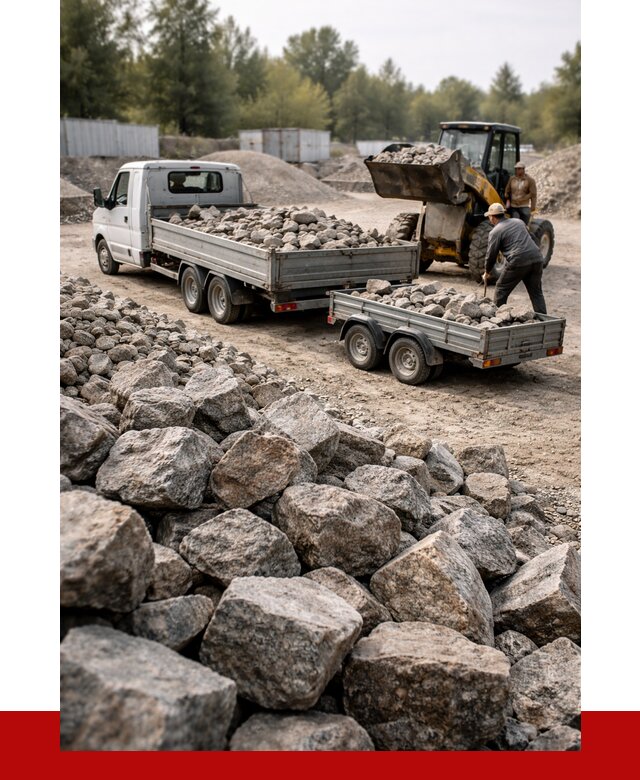 Купить бутовый камень гранитный в Новомосковске от 2891 р. | ПРОНЕРУДНвм