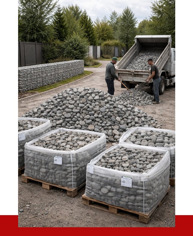 Камень для габионов в Новомосковске от 4337 р. за куб | ПРОНЕРУДНвм