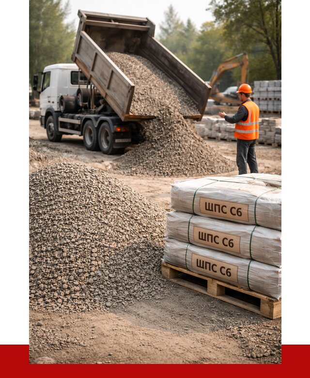 ЩПС С6 в Новомосковске с доставкой от 2272 р. за куб | ПРОНЕРУДНвм