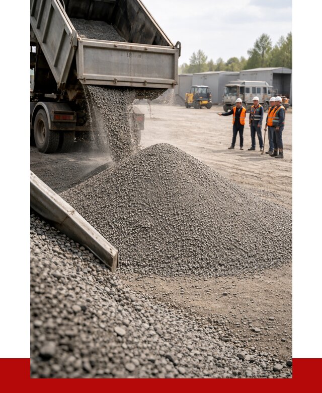 Гравийный отсев 0-5 в Новомосковске от 1239 р. с доставкой | ПРОНЕРУДНвм