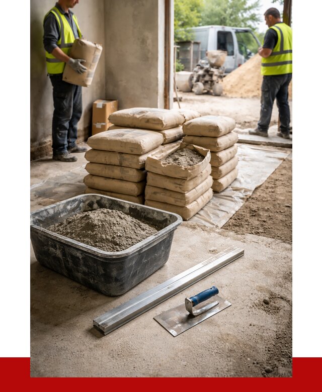 Купить сухую смесь для стяжки в Новомосковске от 4646 р. | ПРОНЕРУДНвм