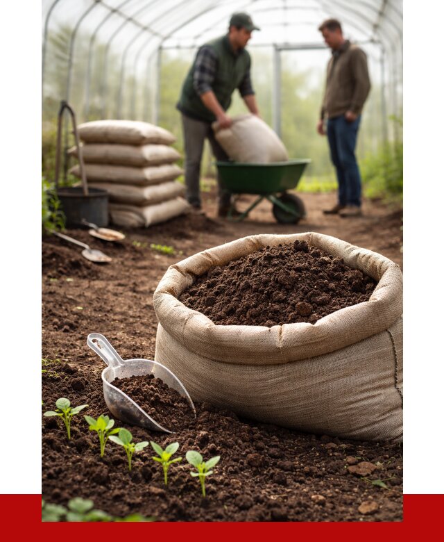 Грунт для теплицы в Новомосковске с доставкой от 1549 р. | ПРОНЕРУДНвм