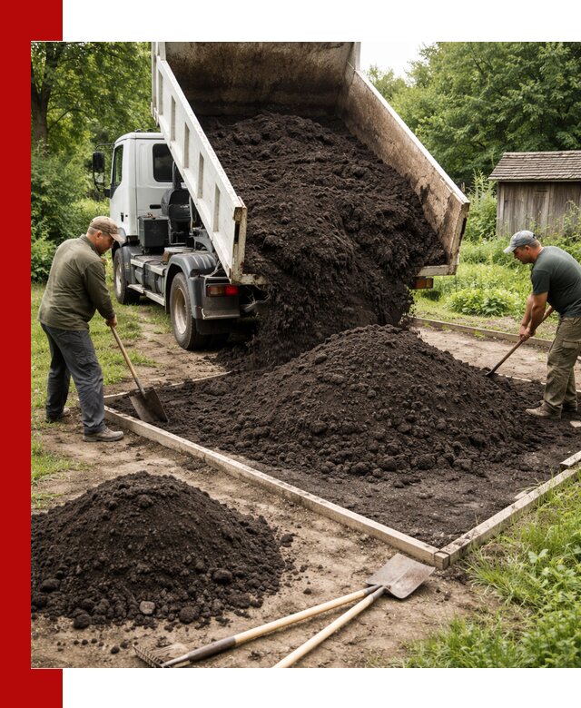 Купить чистый чернозем для огорода с доставкой в Новомосковске