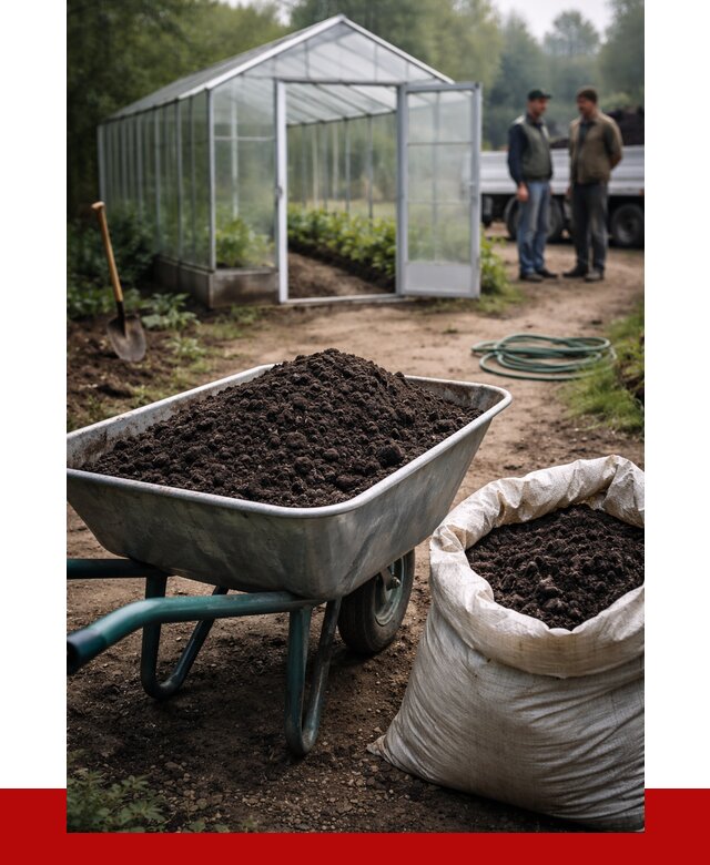 Чернозем для теплицы в Новомосковске с доставкой от 1549 р. | ПРОНЕРУДНвм