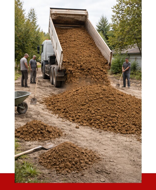 Купить суглинок с доставкой в Новомосковске от 2581 р. за куб | ПРОНЕРУДНвм