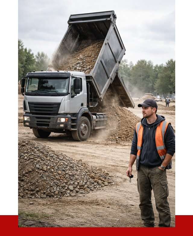 Аренда самосвала с водителем в Новомосковске от 4646 р. | ПРОНЕРУДНвм