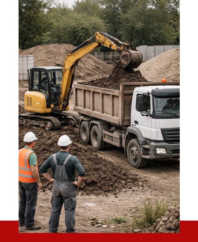 Вывоз грунта в Новомосковске от 4646 р. самосвалом | ПРОНЕРУДНвм